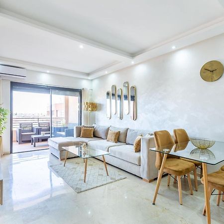 New! Superbe Appartement A Majorelle,Terrace,Iptv. Марракеш Екстер'єр фото