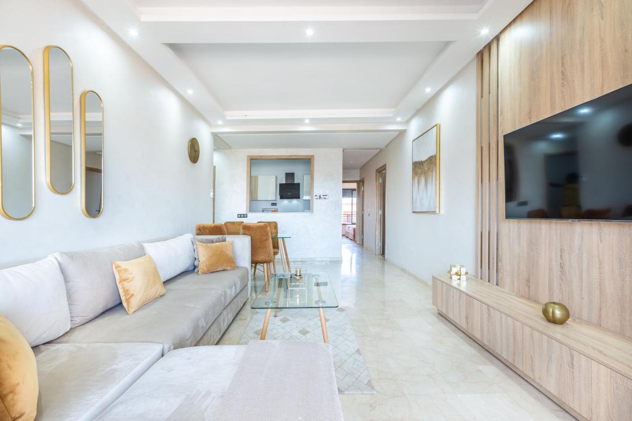 New! Superbe Appartement A Majorelle,Terrace,Iptv. Марракеш Екстер'єр фото