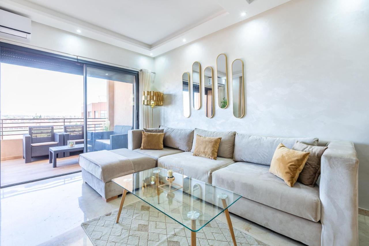 New! Superbe Appartement A Majorelle,Terrace,Iptv. Марракеш Екстер'єр фото