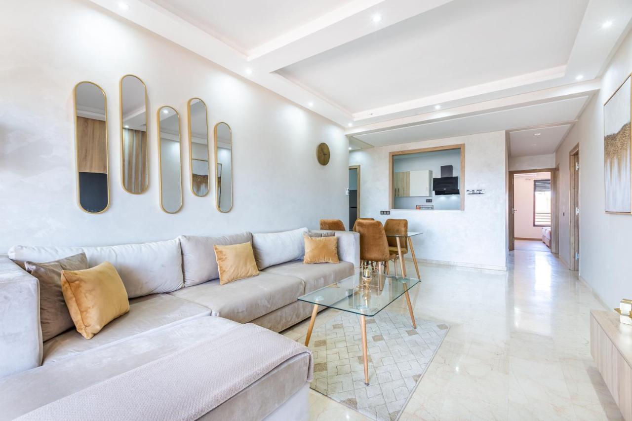 New! Superbe Appartement A Majorelle,Terrace,Iptv. Марракеш Екстер'єр фото